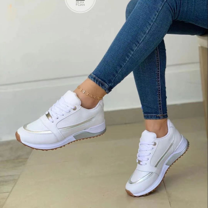 Rowie | Women's Contoured Cushioned Arch-Support Walking Sneakers