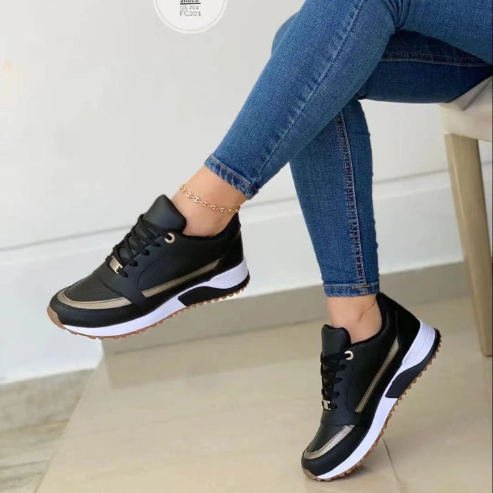 Rowie | Women's Contoured Cushioned Arch-Support Walking Sneakers