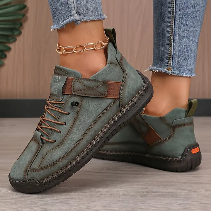 Saela | Women's Wide-Fit Slip-On Summer Sneakers