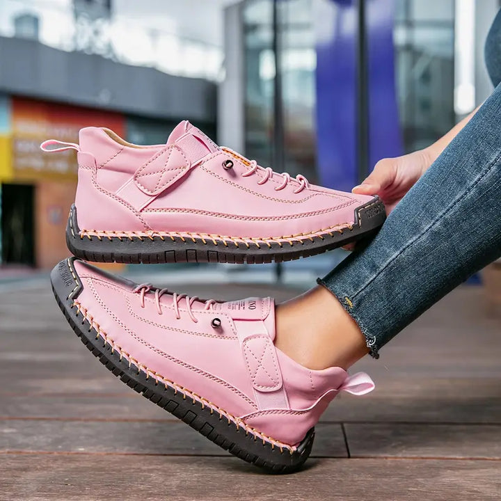 Saela | Women's Wide-Fit Slip-On Summer Sneakers