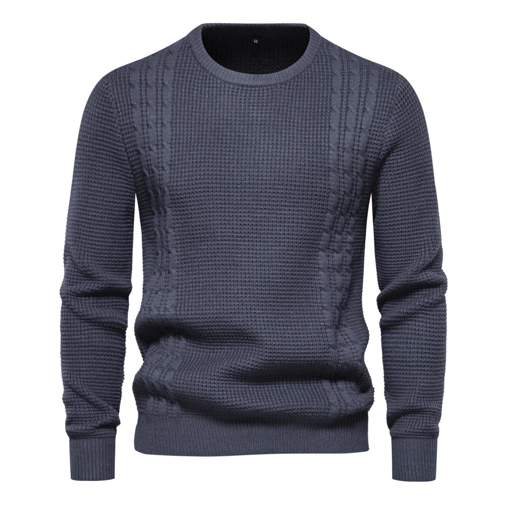 Salomon | Men's Plain Crew Neck Knit Sweater