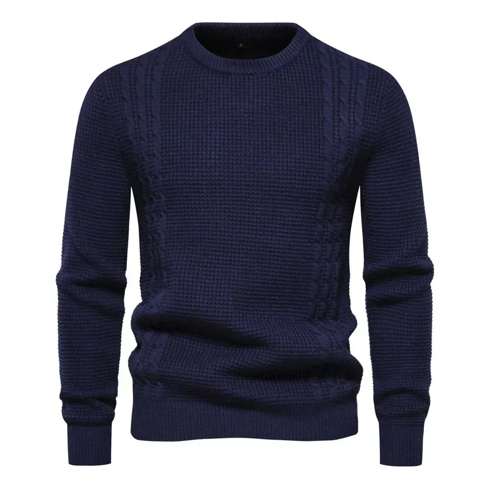 Salomon | Men's Plain Crew Neck Knit Sweater