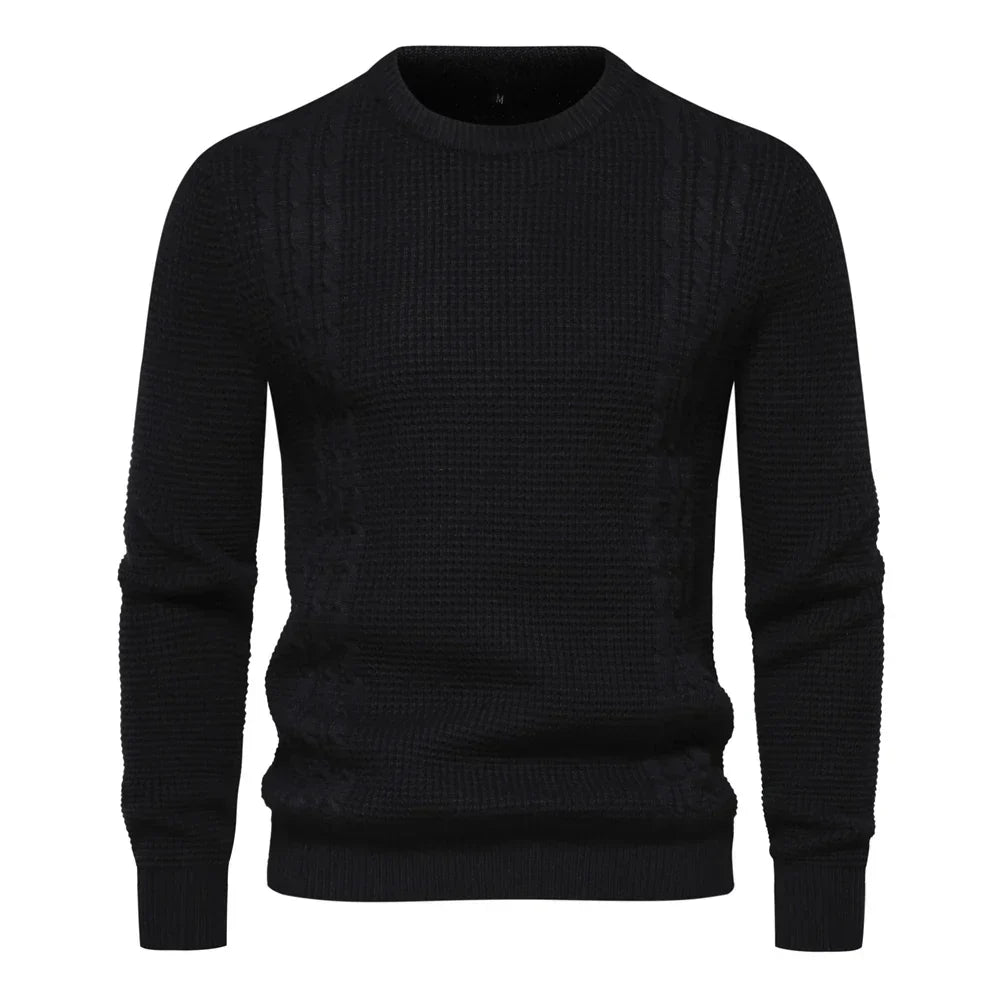 Salomon | Men's Plain Crew Neck Knit Sweater