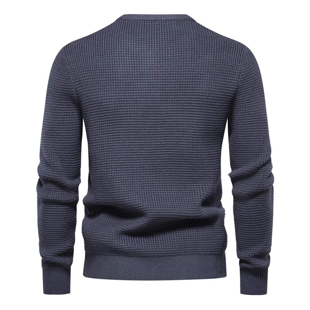 Salomon | Men's Plain Crew Neck Knit Sweater