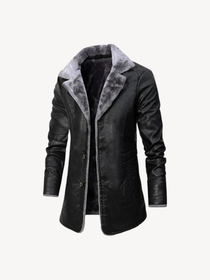 Sauveur | Men's Pile Collar Long Coat