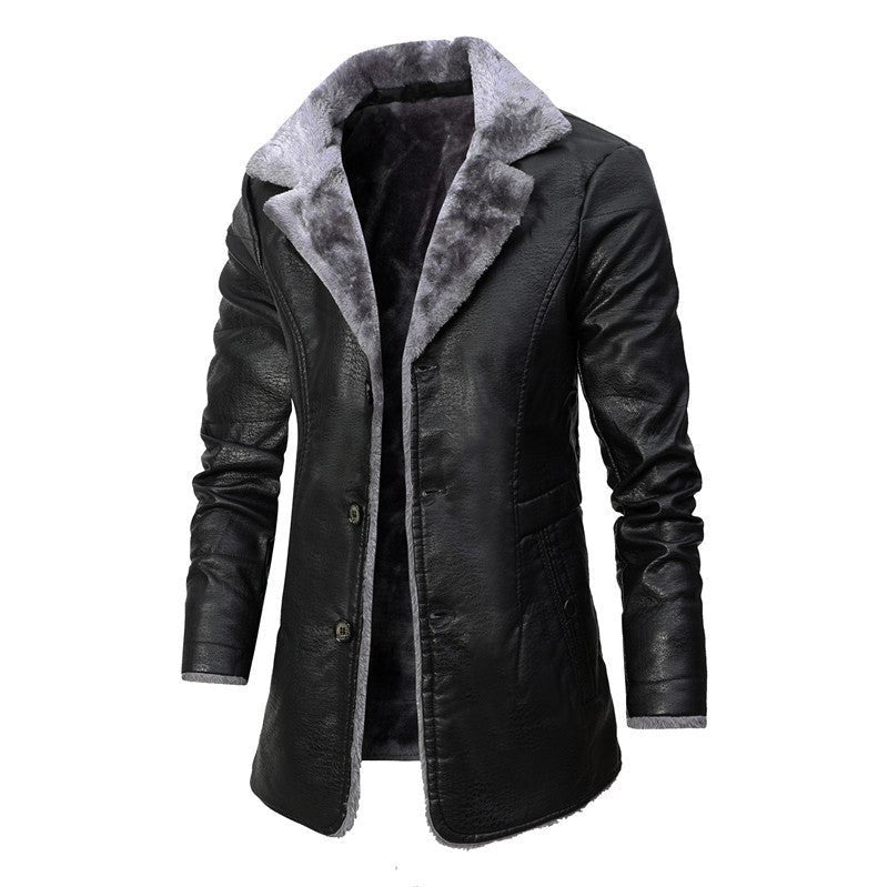 Sauveur | Men's Pile Collar Long Coat