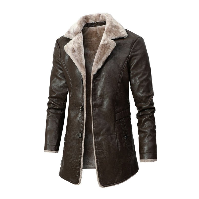 Sauveur | Men's Pile Collar Long Coat