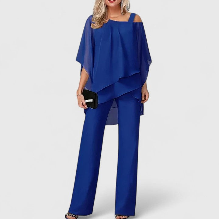 Serenity | Women's Elegant Tailored Two-Piece Pant Set