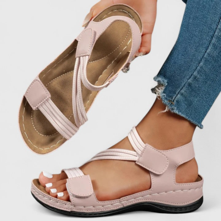 Sheina | Women's Sophisticated Three-Arch Cushioned Support Sandals