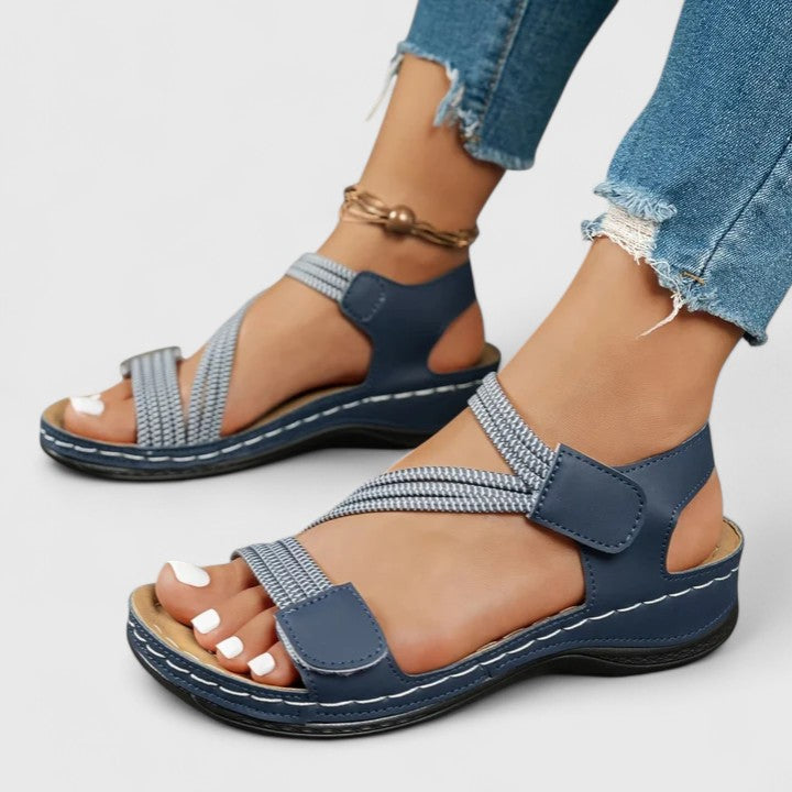 Sheina | Women's Sophisticated Three-Arch Cushioned Support Sandals