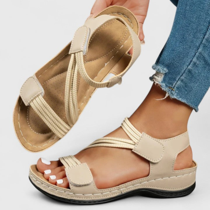 Sheina | Women's Sophisticated Three-Arch Cushioned Support Sandals