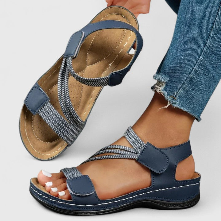 Sheina | Women's Sophisticated Three-Arch Cushioned Support Sandals