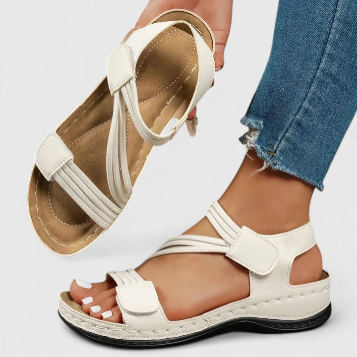 Sheina | Women's Sophisticated Three-Arch Cushioned Support Sandals