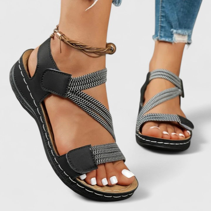 Sheina | Women's Sophisticated Three-Arch Cushioned Support Sandals