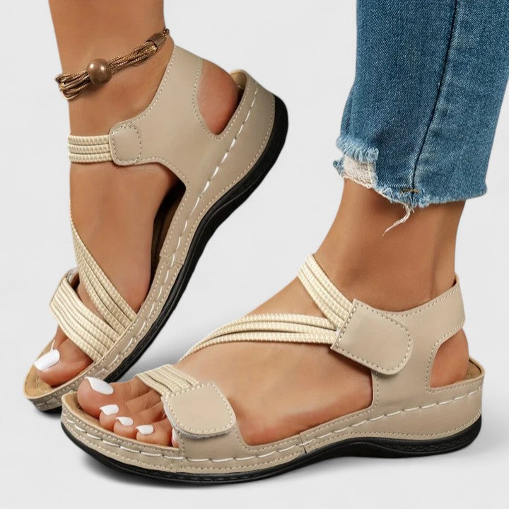 Sheina | Women's Sophisticated Three-Arch Cushioned Support Sandals