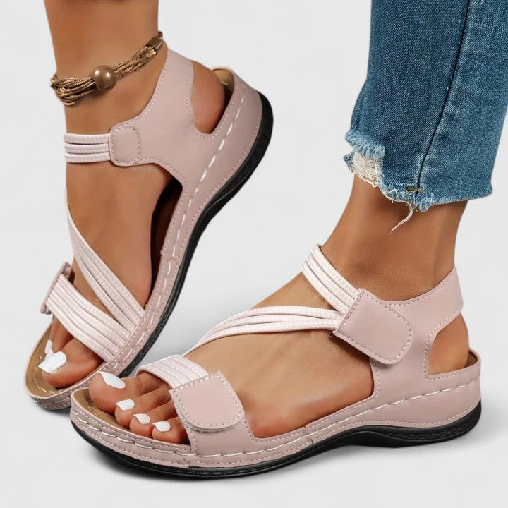 Sheina | Women's Sophisticated Three-Arch Cushioned Support Sandals