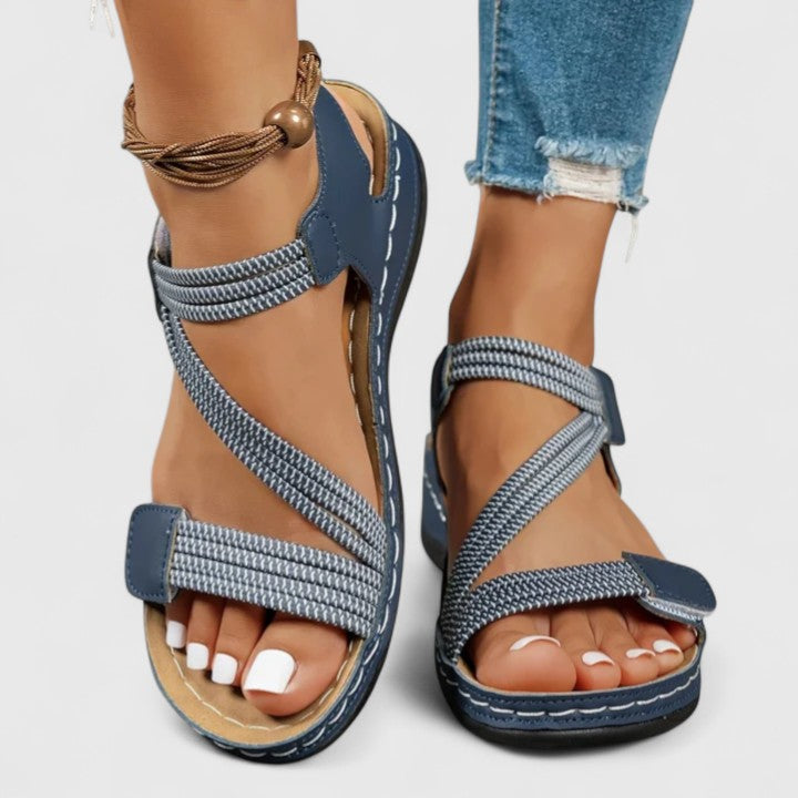 Sheina | Women's Sophisticated Three-Arch Cushioned Support Sandals