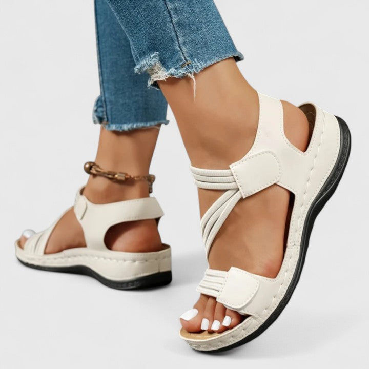 Sheina | Women's Sophisticated Three-Arch Cushioned Support Sandals