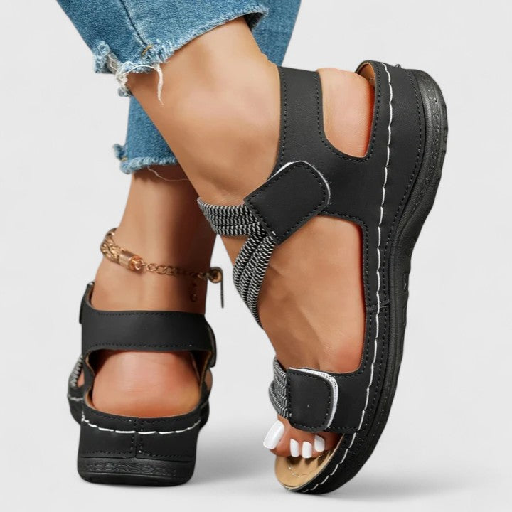 Sheina | Women's Sophisticated Three-Arch Cushioned Support Sandals