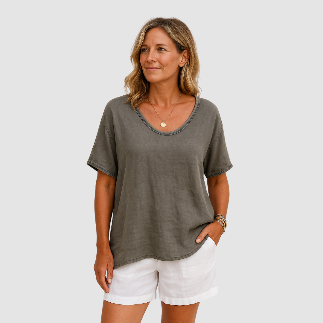 Sienna | Women's Soft Breathable Loose Fit T-Shirt