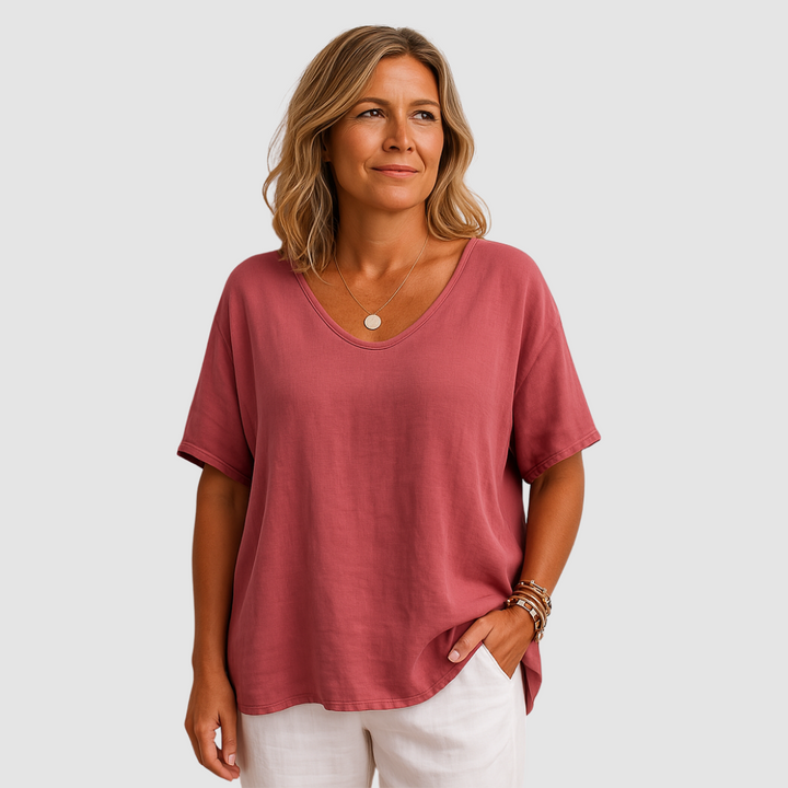 Sienna | Women's Soft Breathable Loose Fit T-Shirt