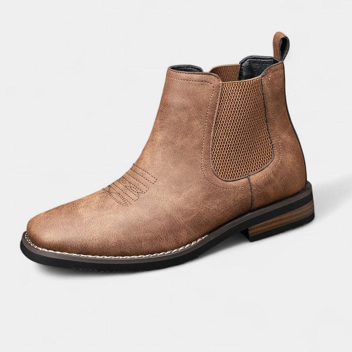 Simeon | Men's Chelsea Boots with Elastic Side Panels