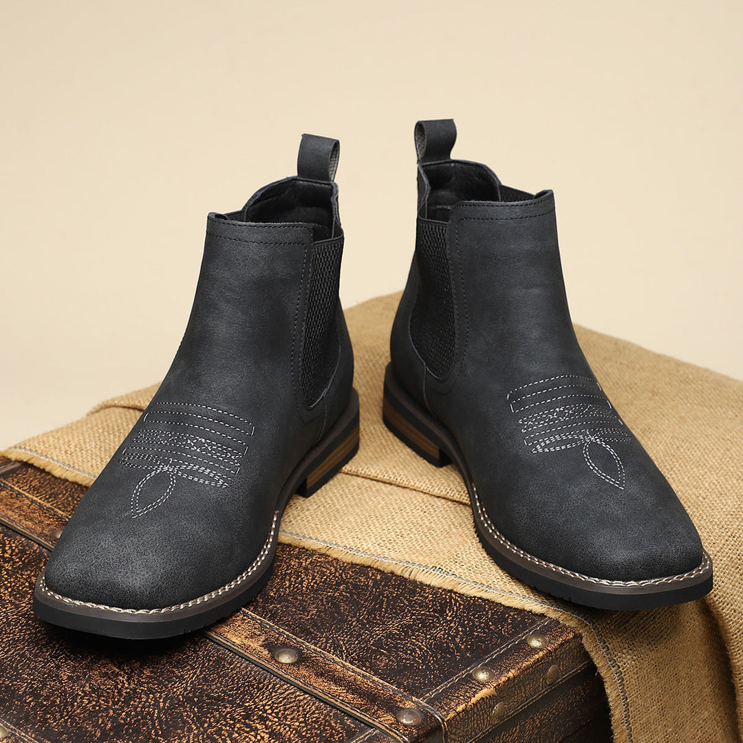 Simeon | Men's Chelsea Boots with Elastic Side Panels