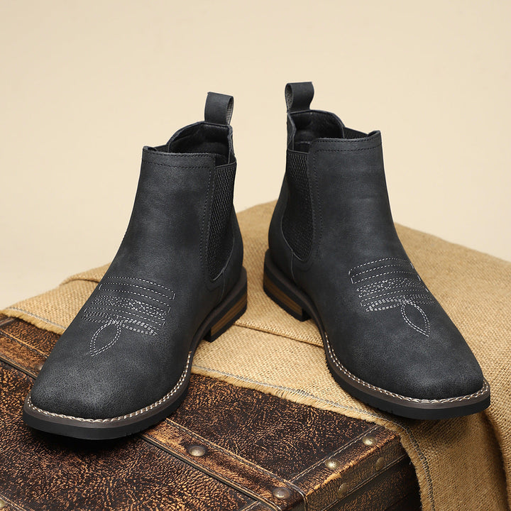 Simeon | Men's Chelsea Boots with Elastic Side Panels