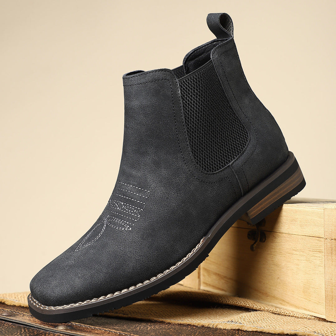 Simeon | Men's Chelsea Boots with Elastic Side Panels