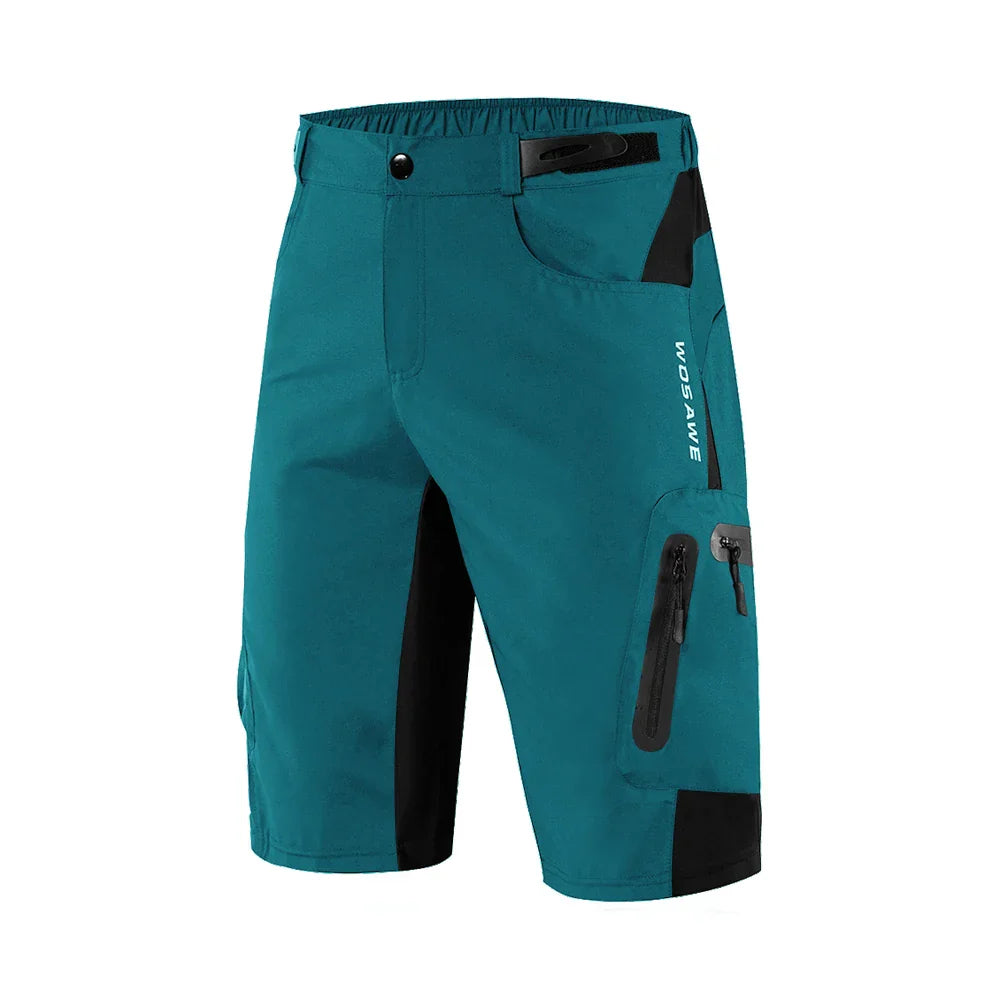 Sterling | Men's Quick-Dry Padded Zippered Cycling Shorts