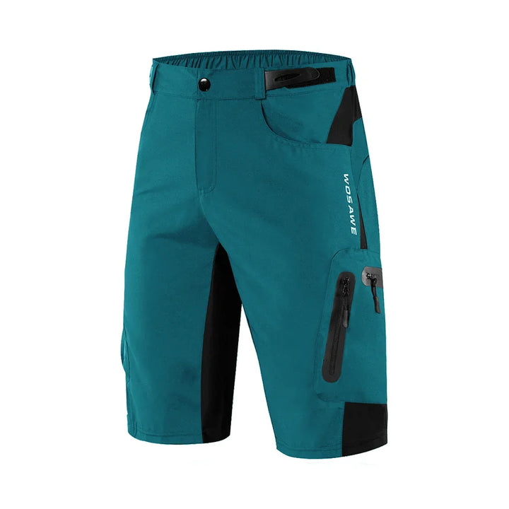 Sterling | Men's Quick-Dry Padded Zippered Cycling Shorts