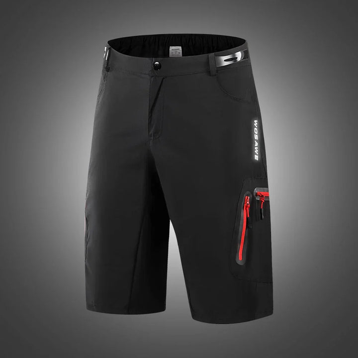 Sterling | Men's Quick-Dry Padded Zippered Cycling Shorts