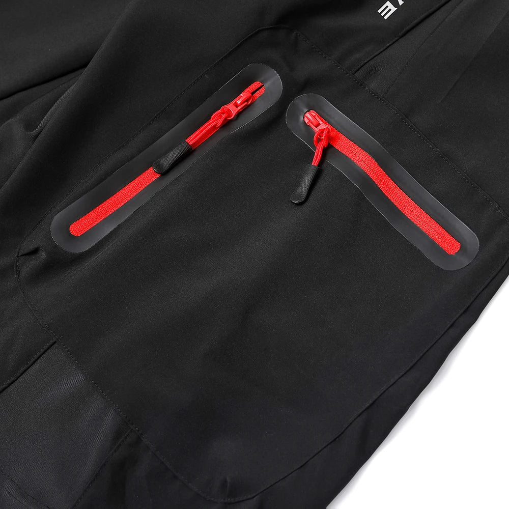 Sterling | Men's Quick-Dry Padded Zippered Cycling Shorts