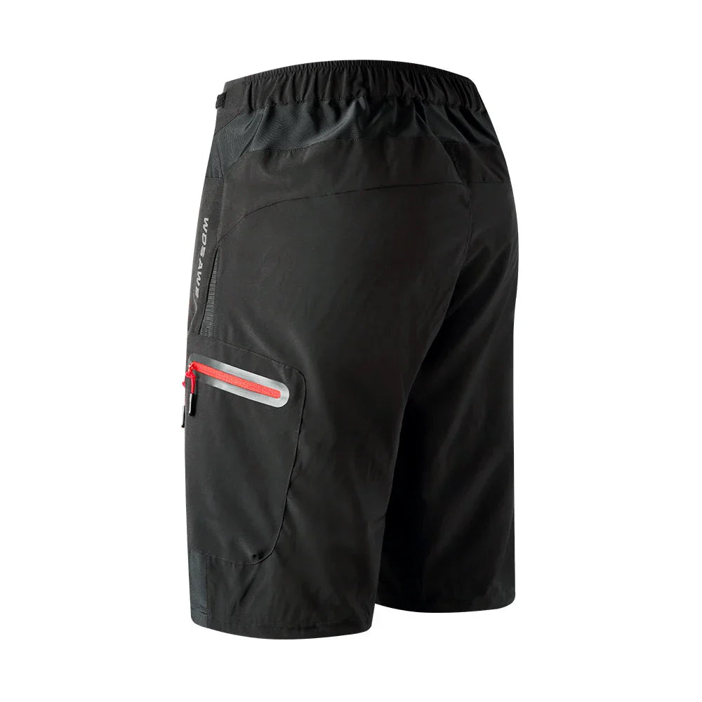 Sterling | Men's Quick-Dry Padded Zippered Cycling Shorts