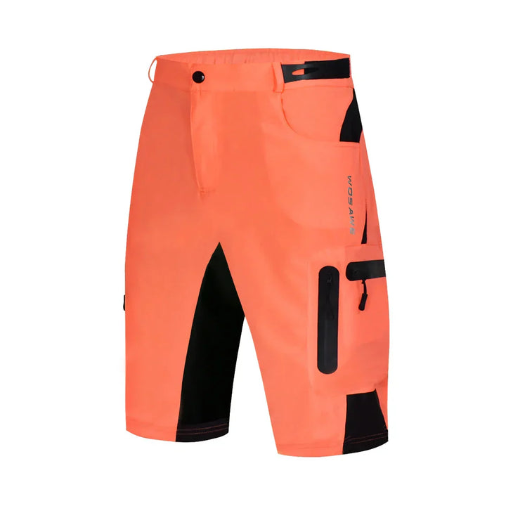 Sterling | Men's Quick-Dry Padded Zippered Cycling Shorts