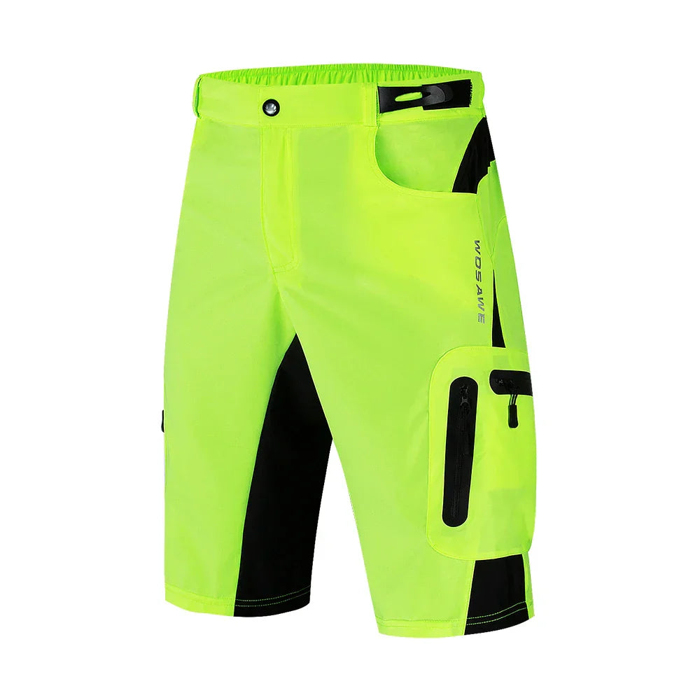Sterling | Men's Quick-Dry Padded Zippered Cycling Shorts