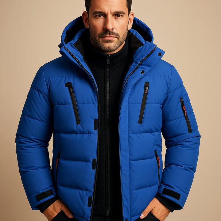 Sylvester | Men's Insulated Hooded Winter Jacket