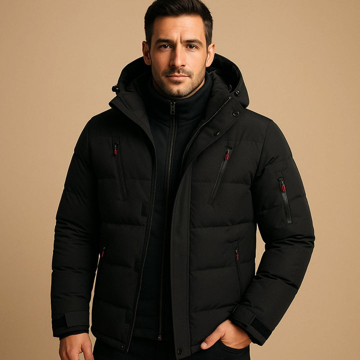 Sylvester | Men's Insulated Hooded Winter Jacket
