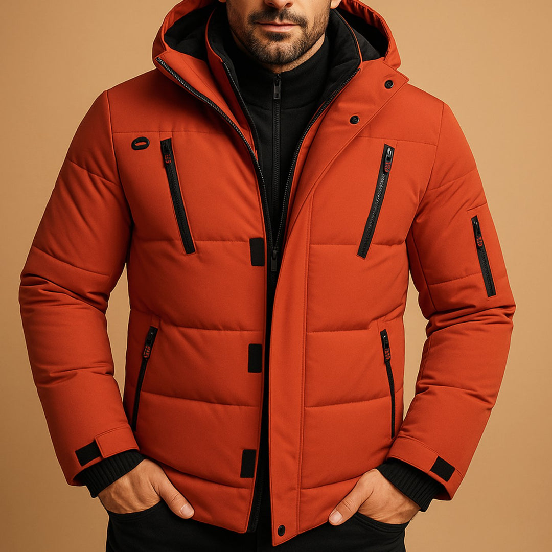 Sylvester | Men's Insulated Hooded Winter Jacket