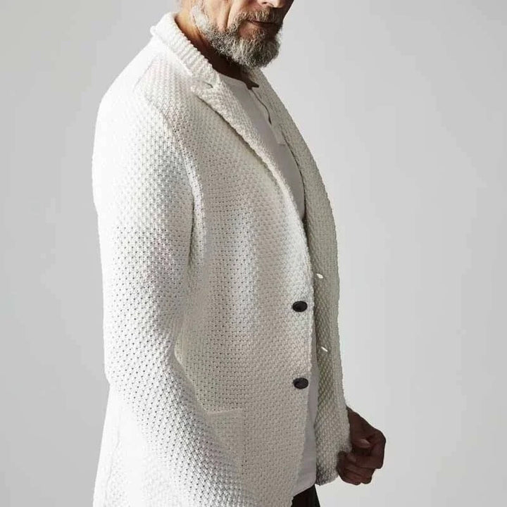 Tanguy | Men's Textured Knit Blazer