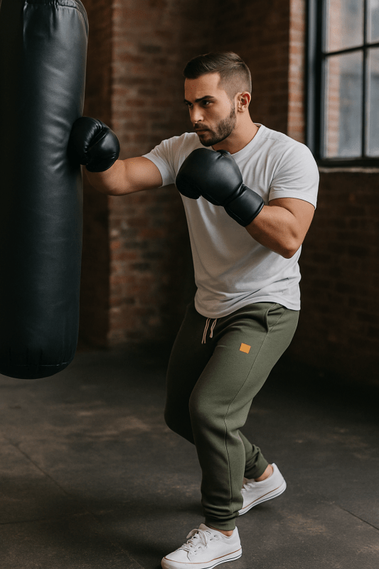 Theodore | Men's Slim Tapered Cuff Athletic Jogger Pants
