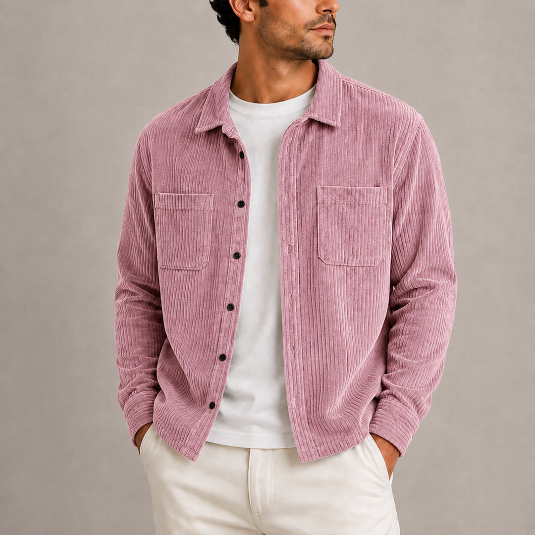 Thurstan | Men's Ribbed Pile Overshirt Jacket