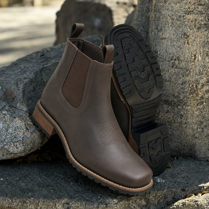 Timothee | Men's Lugged Sole Chelsea Boots