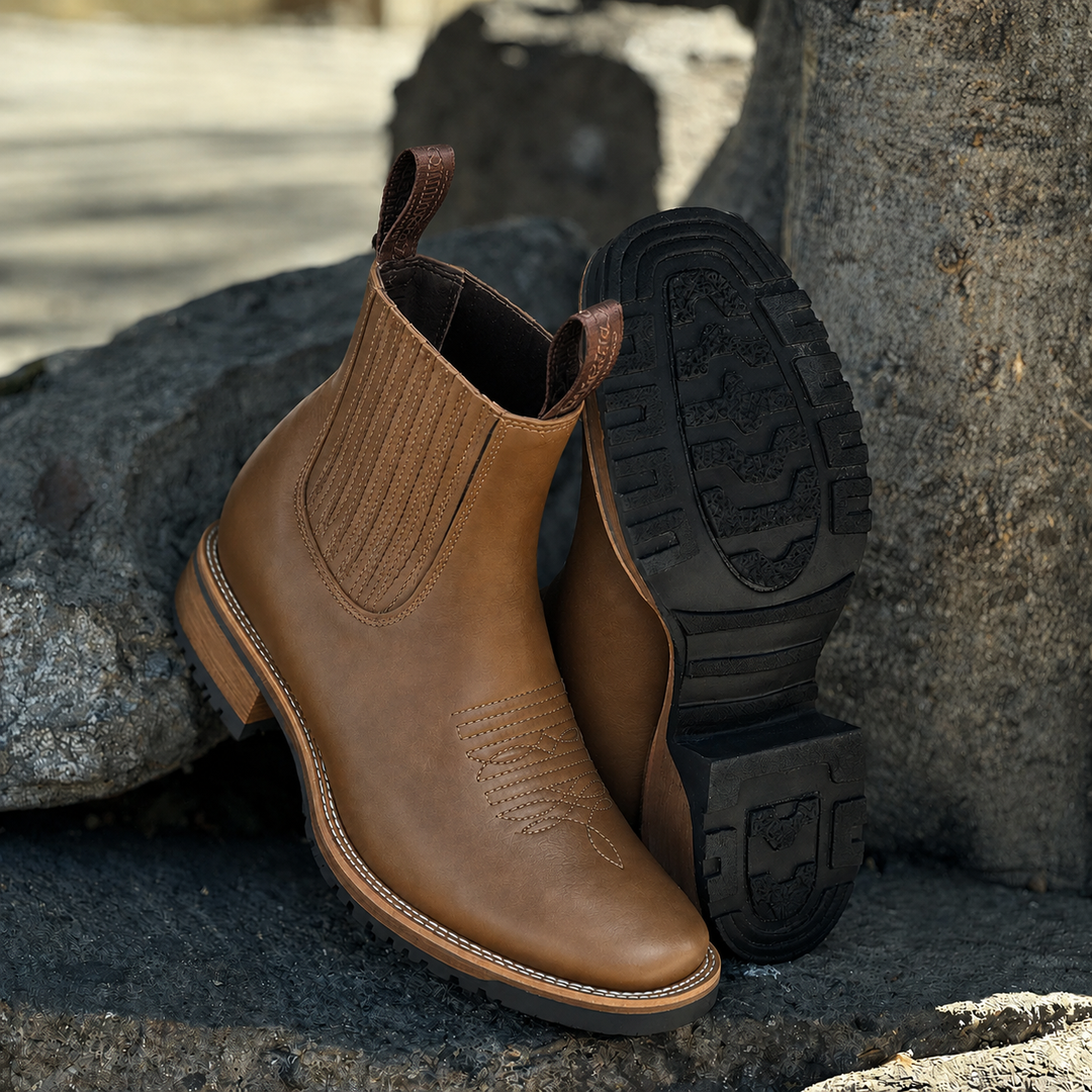 Timothee | Men's Lugged Sole Chelsea Boots