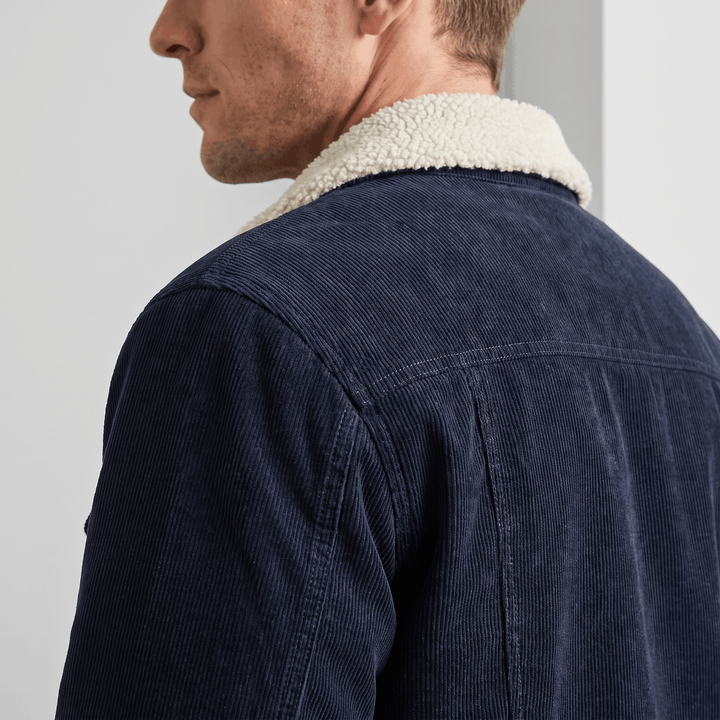 Torbin | Men's Borg-Lined Ribbed Pile Jacket