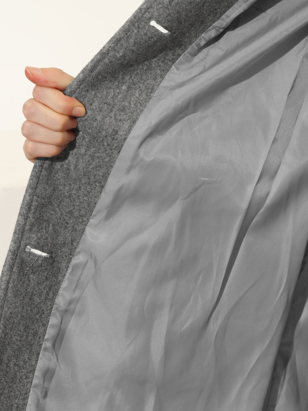 Gwenaelle | Women's Fit-and-Flare Coat with Pointed Collar
