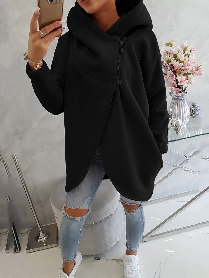 Victoire | Women's Oversized Zip Hoodie