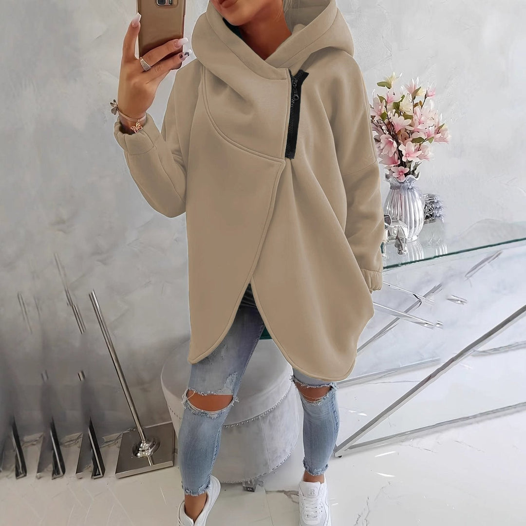 Victoire | Women's Oversized Zip Hoodie