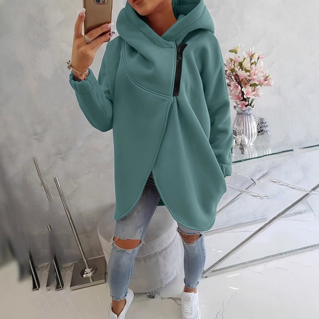 Victoire | Women's Oversized Zip Hoodie