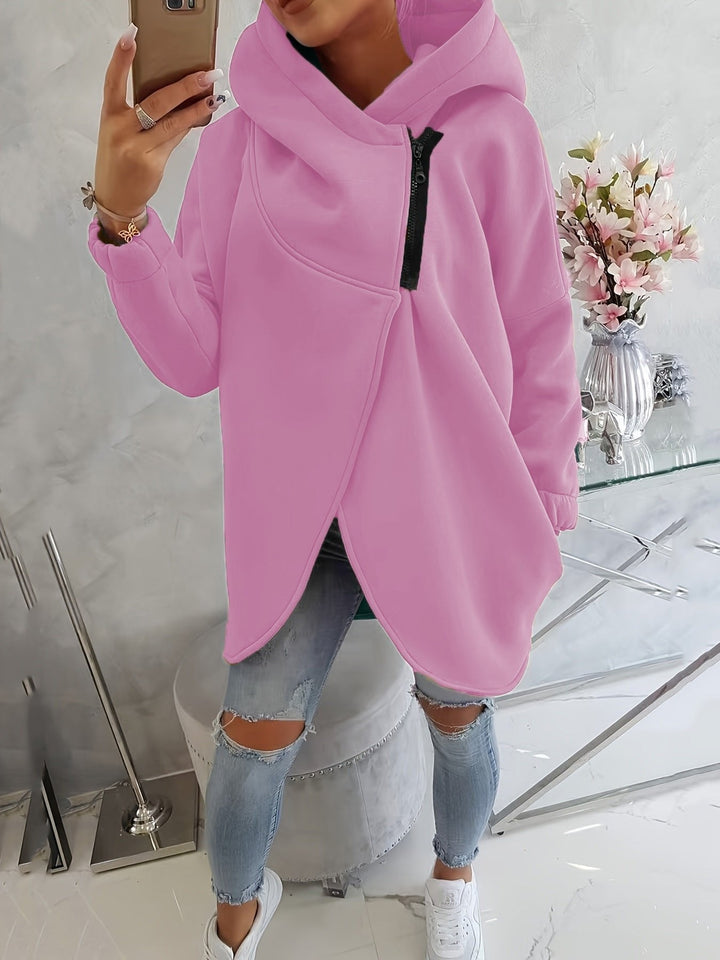 Victoire | Women's Oversized Zip Hoodie